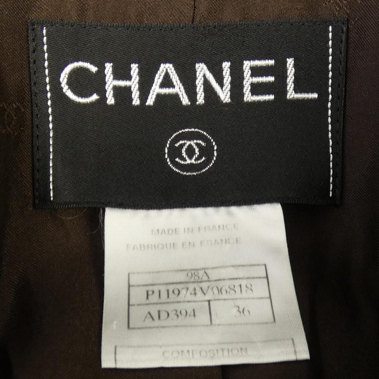【ヴィンテージ】シャネル CHANEL P11974V06818 98A ジャケット