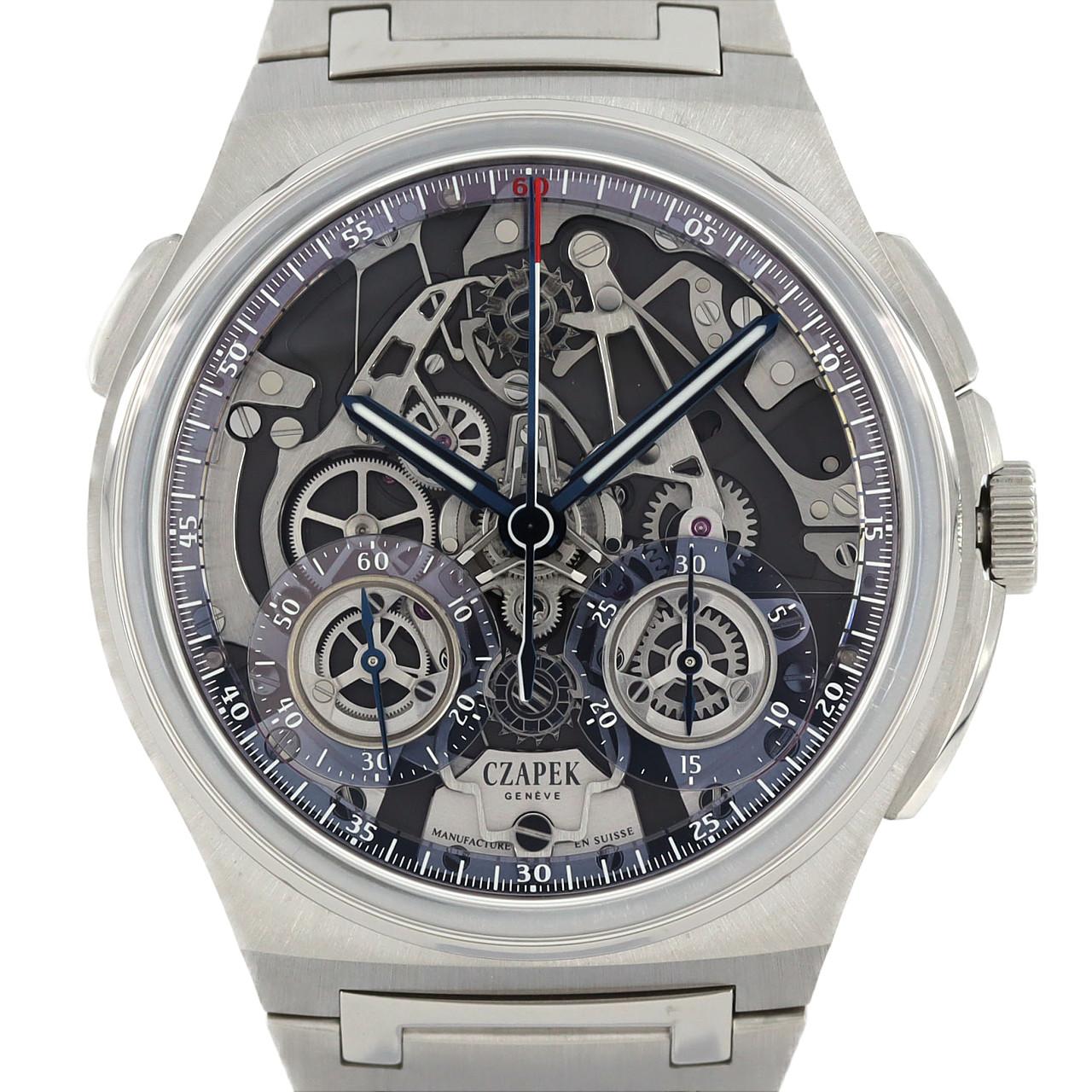CZAPEK Antarctic Rattrapante LIMITED CZAN7-RPIB SS自動上弦