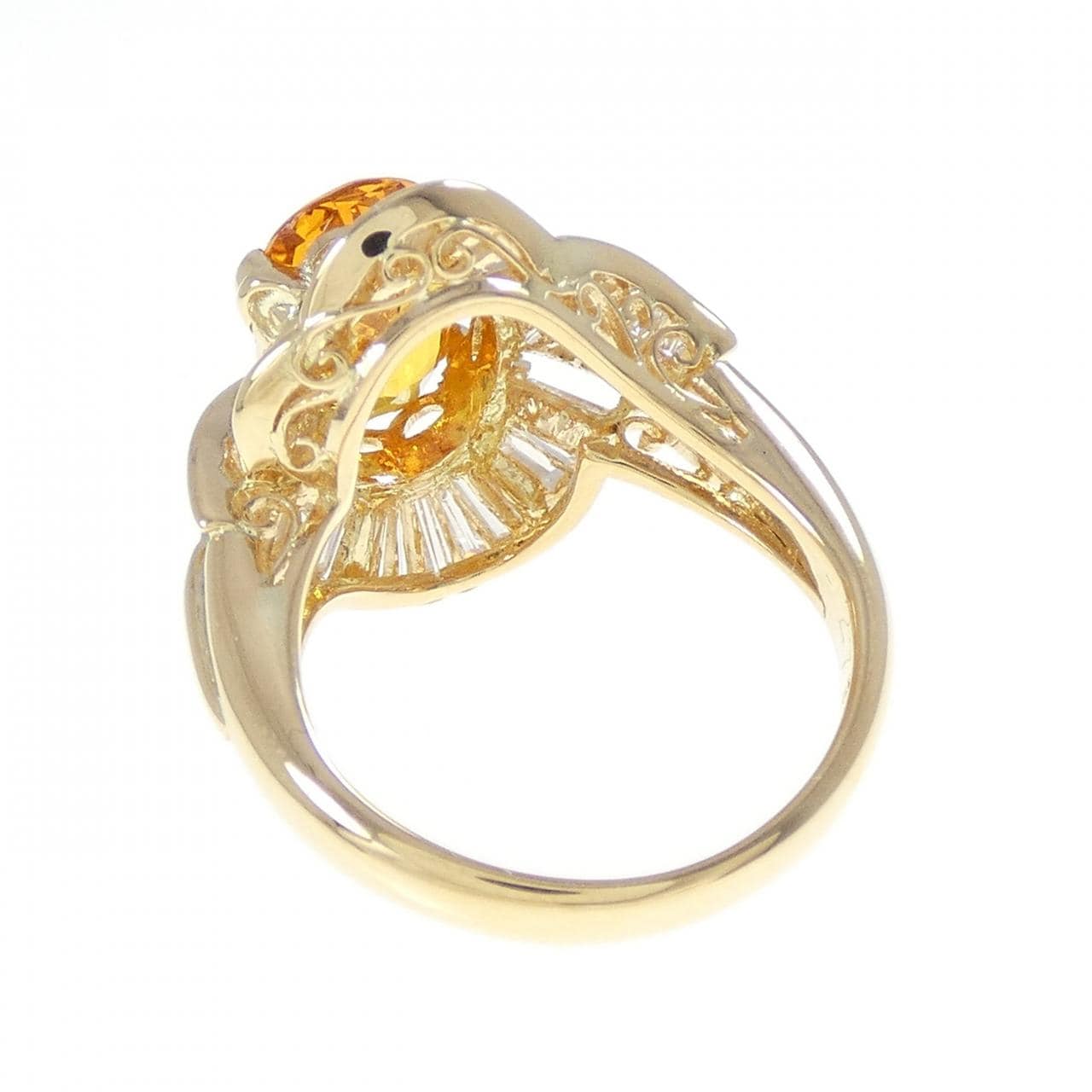 K18YG サファイヤ リング 2.73CT