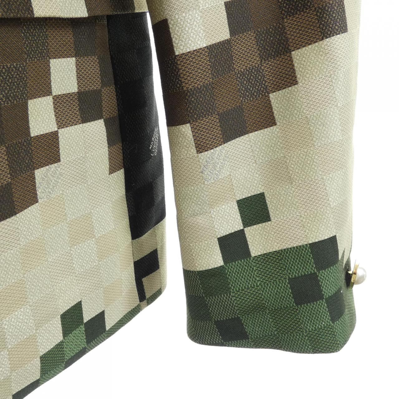 ルイヴィトン LOUIS VUITTON シングルブレスレッドテーラードダミエジャケット HQJ60EHSB ジャケット