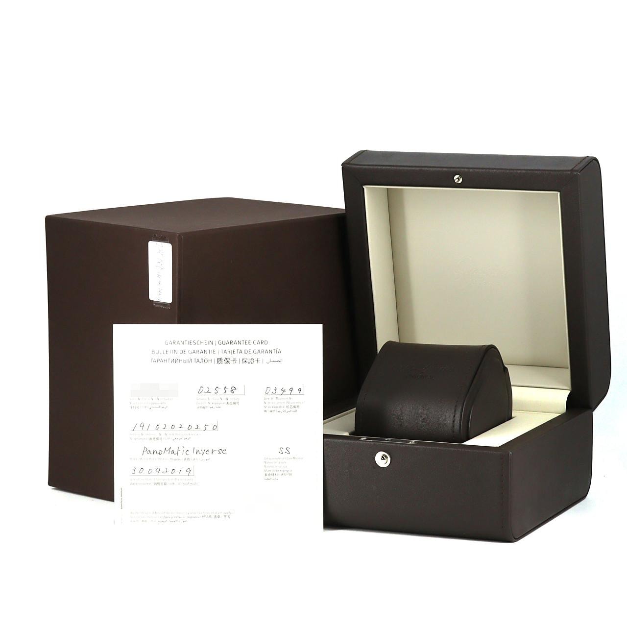 グラスヒュッテ･オリジナル パノマティックインバース 1-91-02-02-02-50 SS 自動巻