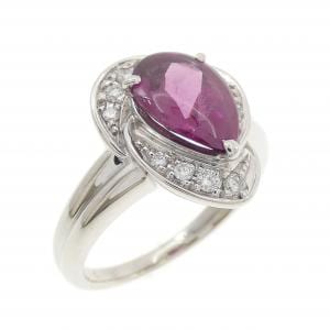 PT900 ガーネット リング 2.08CT