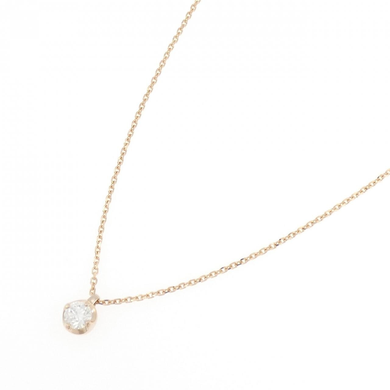 K18PG ダイヤモンド ネックレス 0.531CT