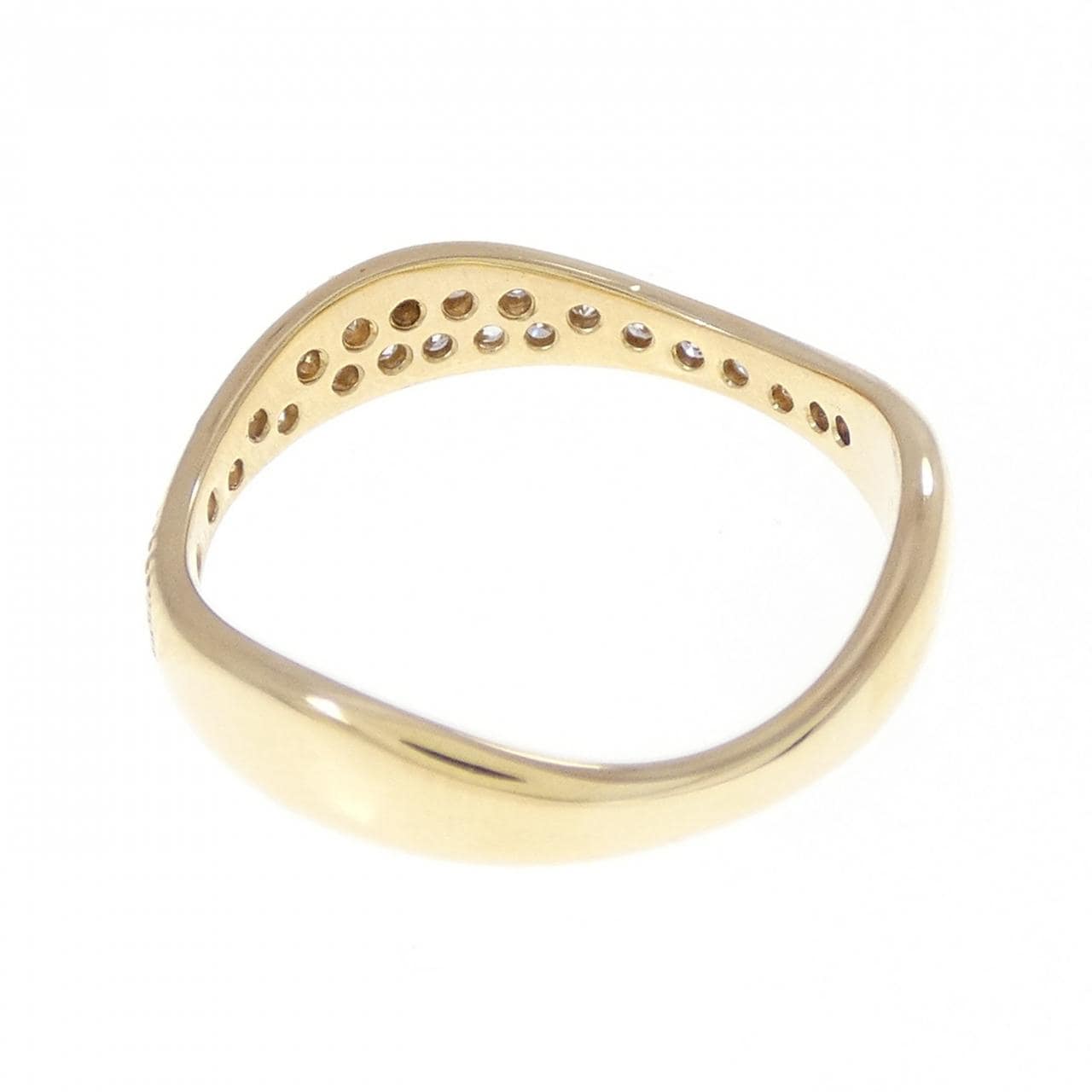 K18YG ダイヤモンド リング 0.282CT