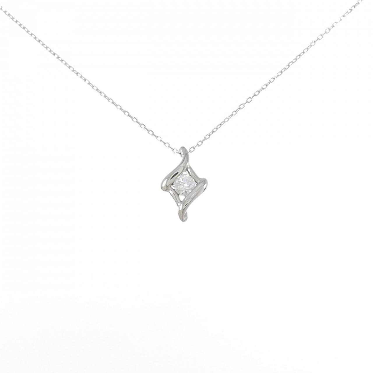 PT ダイヤモンド ネックレス 0.15CT