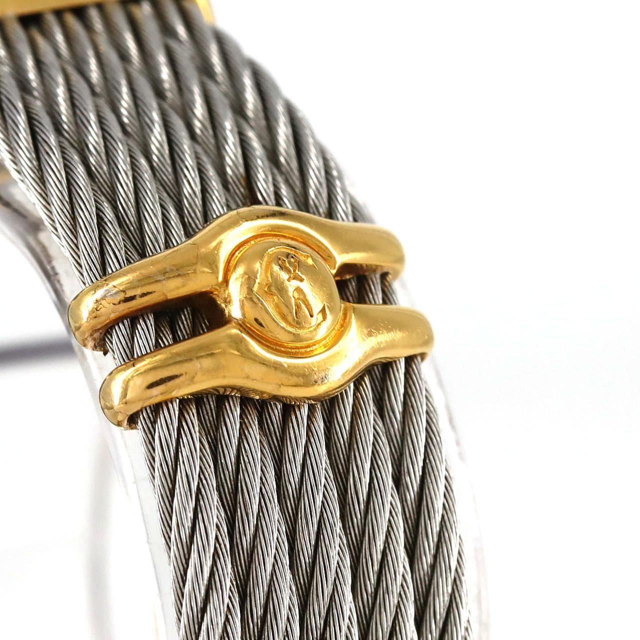 [現況折讓價] PHILIPPE CHARRIOL Saint-Tropez 組合式 12 孔 7007901 不鏽鋼 x 黃色石英