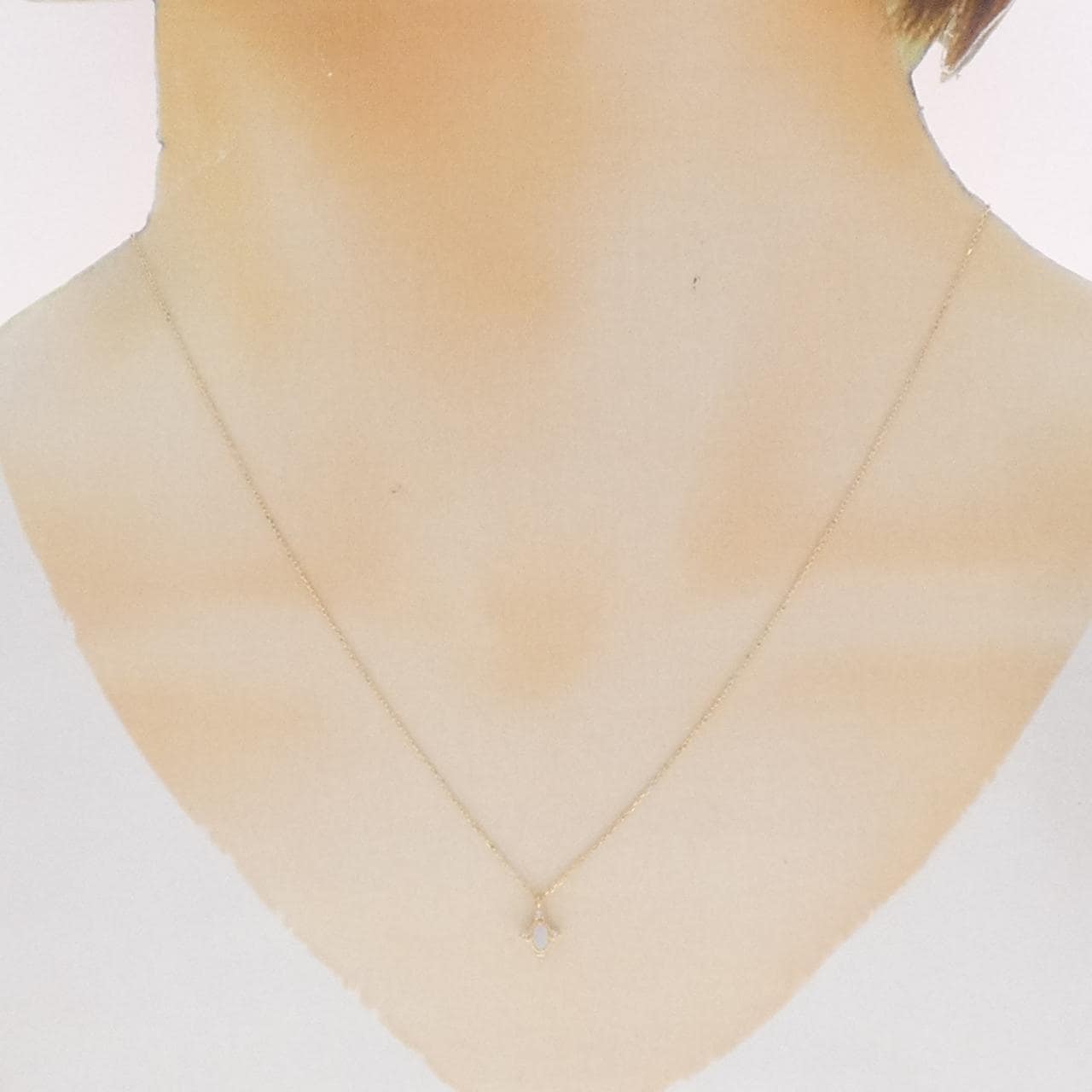 K10YG オパール ネックレス