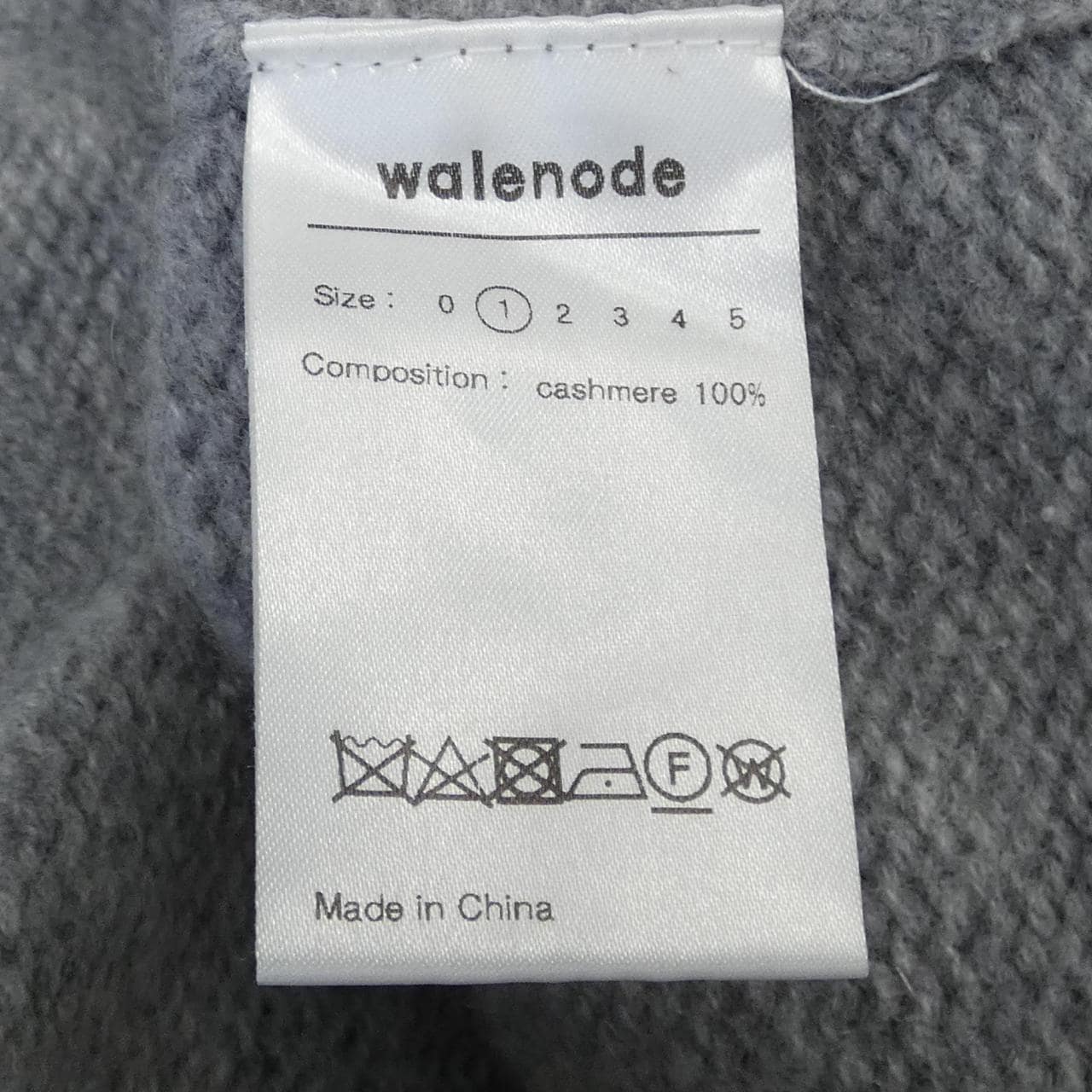 walenode ニット