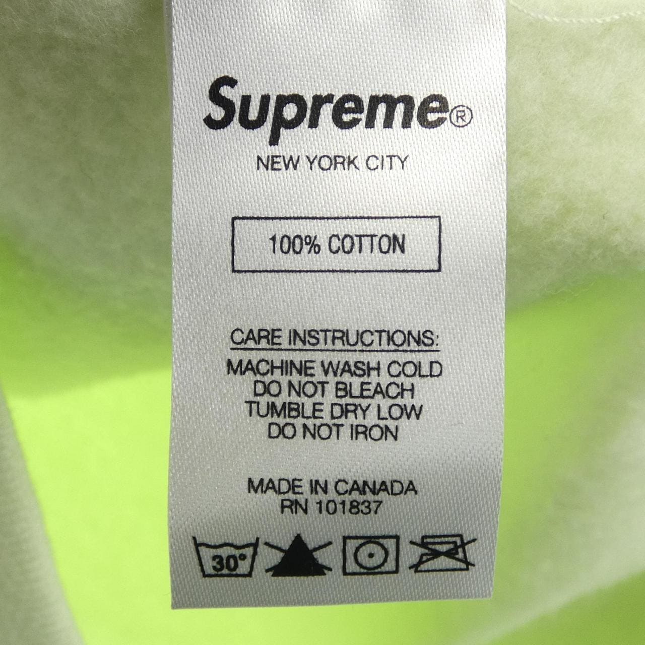 シュプリーム SUPREME Tonal S Logo パーカー