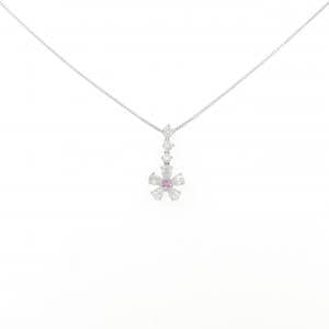 PT950/PT850 ダイヤモンド ネックレス 0.050CT FVPP SI2