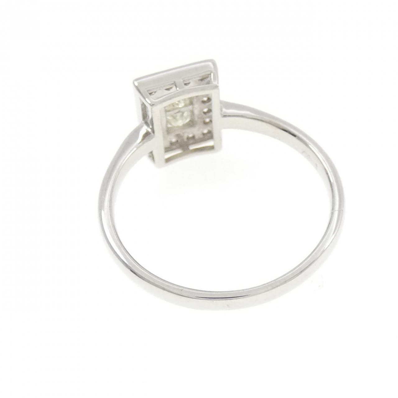 K18WG ダイヤモンド リング 0.30CT