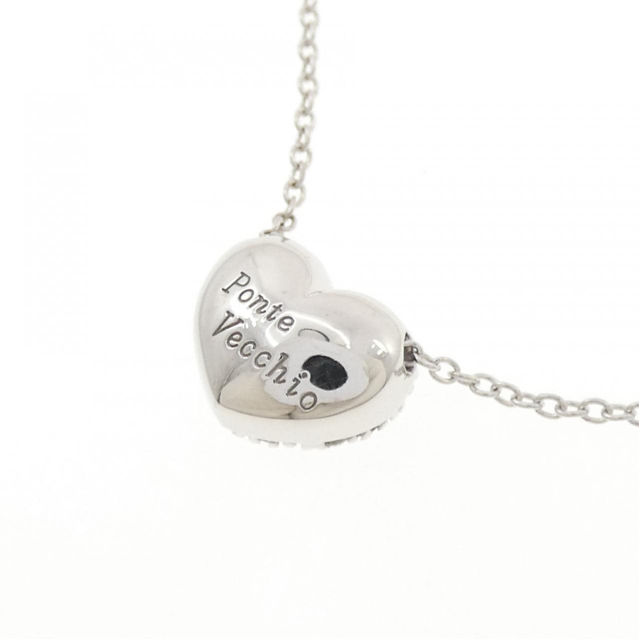 ポンテヴェキオ ハート ネックレス 0.60CT