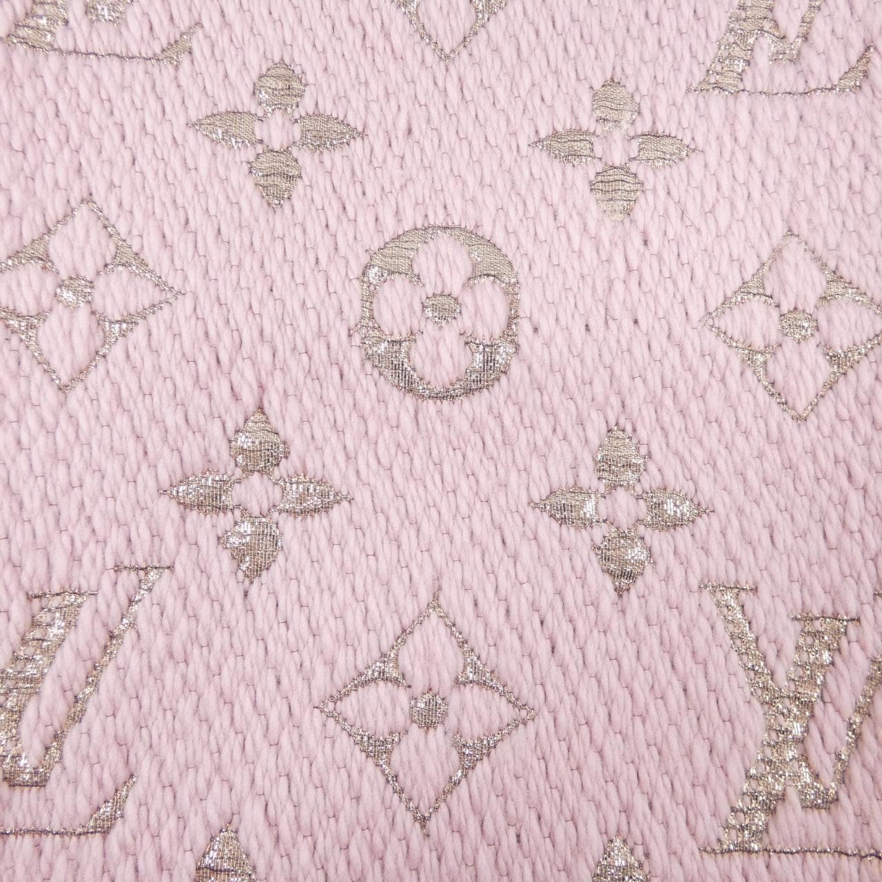 ルイヴィトン LOUIS VUITTON エシャルプ ロゴマニア シャイン M70466 MUFFLER