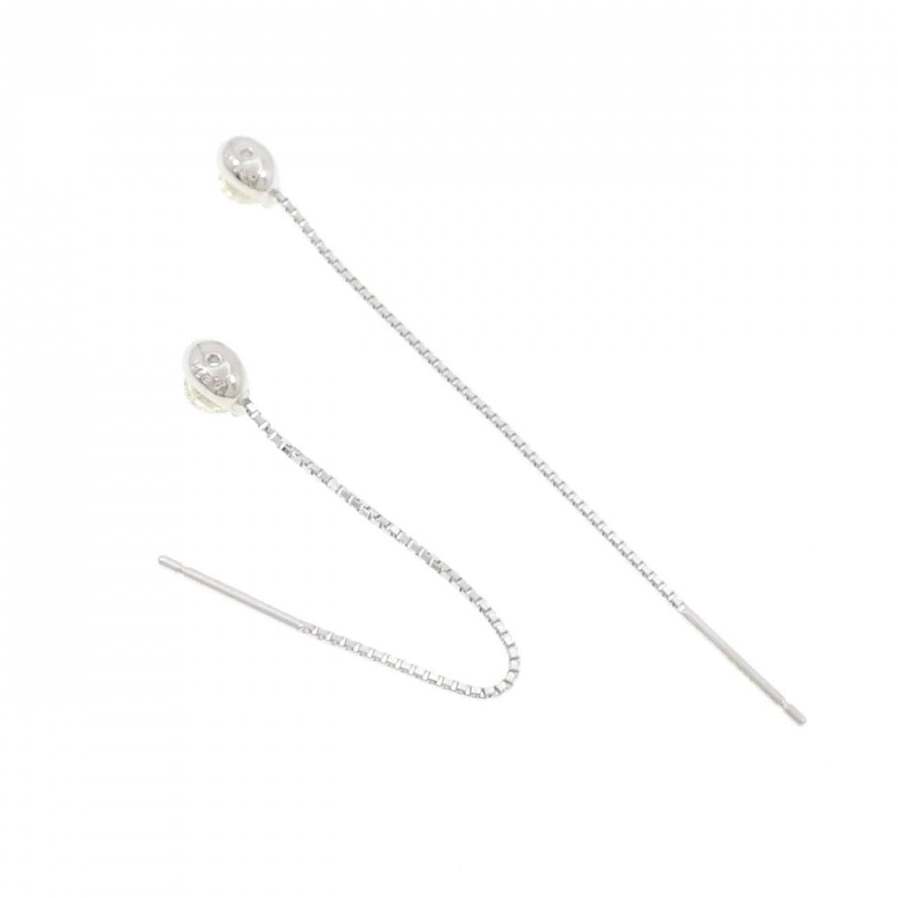 PT900 ダイヤモンド ピアス 0.515CT