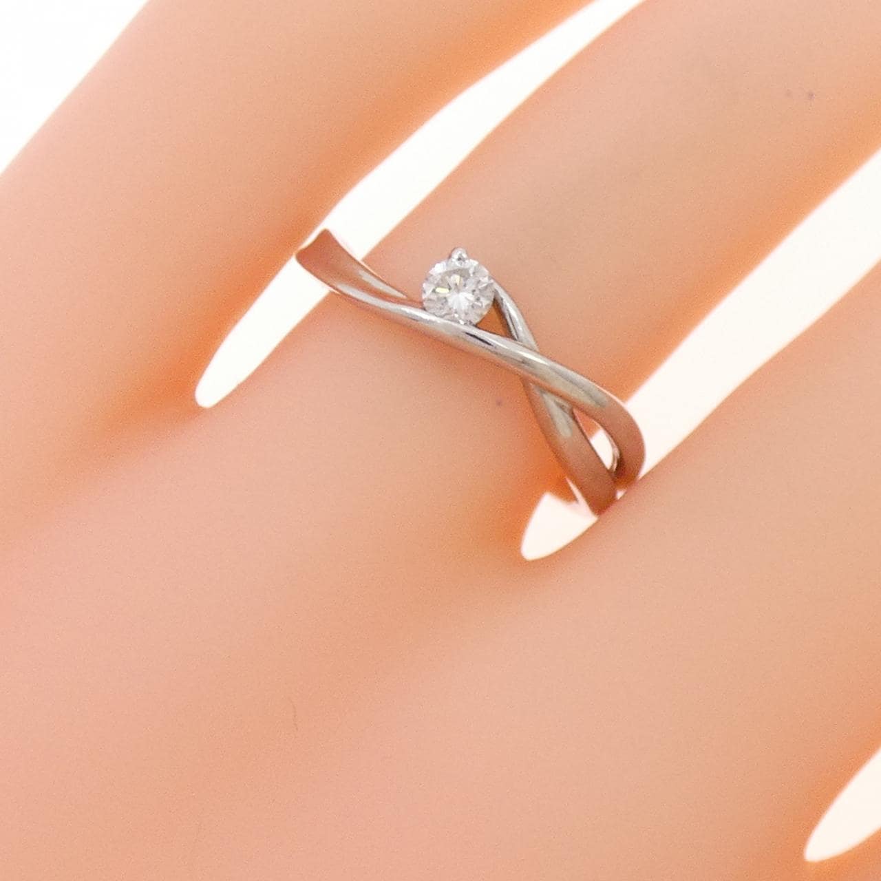 PT900 ダイヤモンド リング 0.12CT