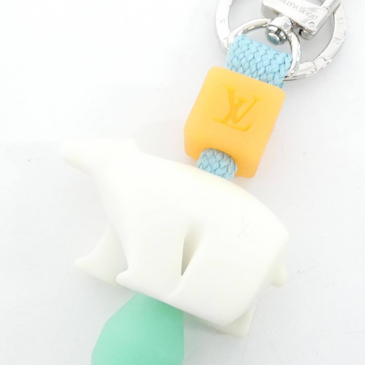 ルイヴィトン キーホルダー LVプレイ ポーラベア M02290 キーリング