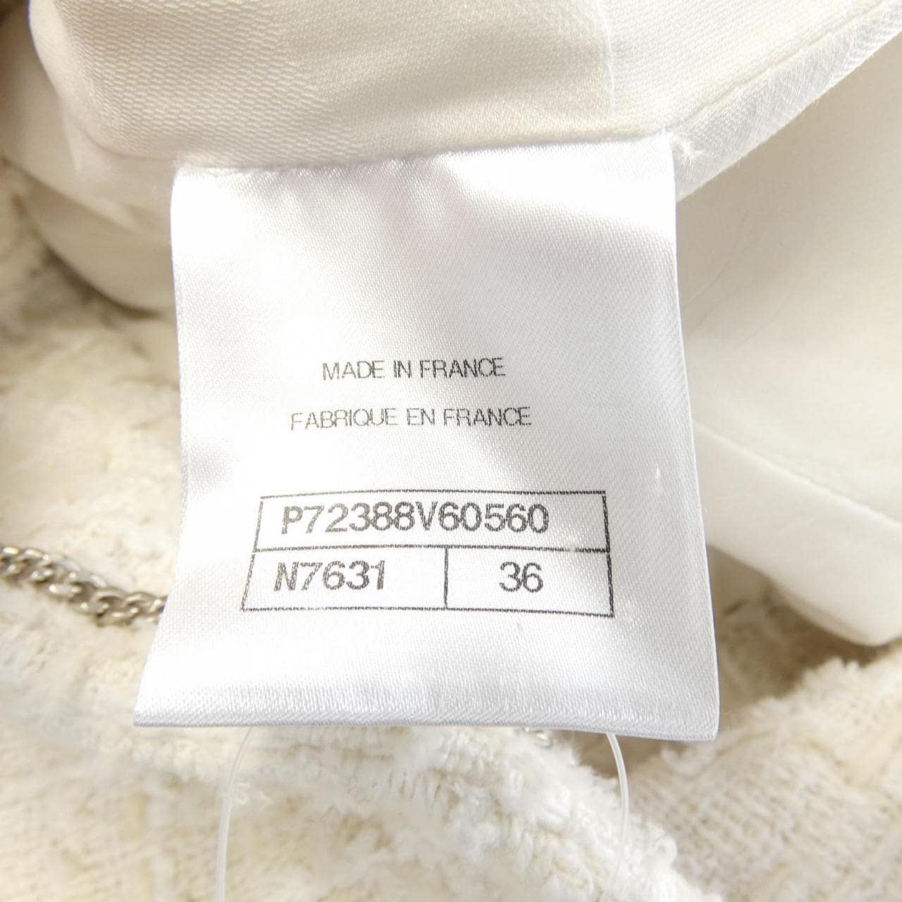 シャネル CHANEL LOOK62 P72388V60560 22P ジャケット