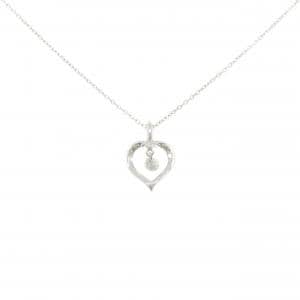 K18WG ダイヤモンド ネックレス 0.10CT