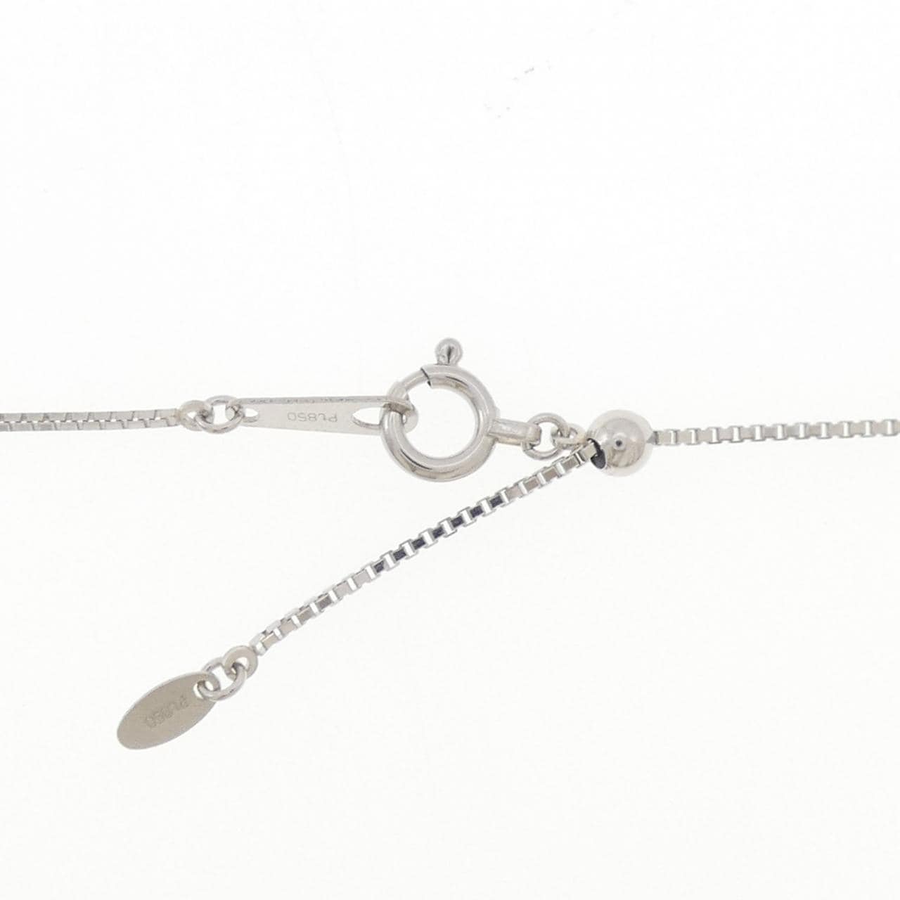 PT900/PT850 エメラルド ネックレス 1.58CT