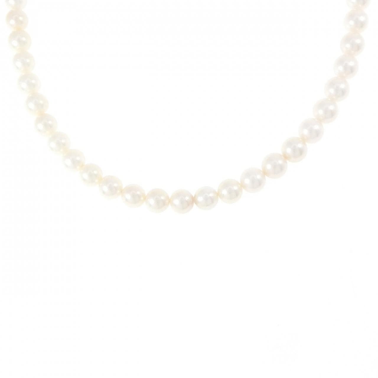 シルバークラスプ アコヤパール ネックレス 6-6.5mm