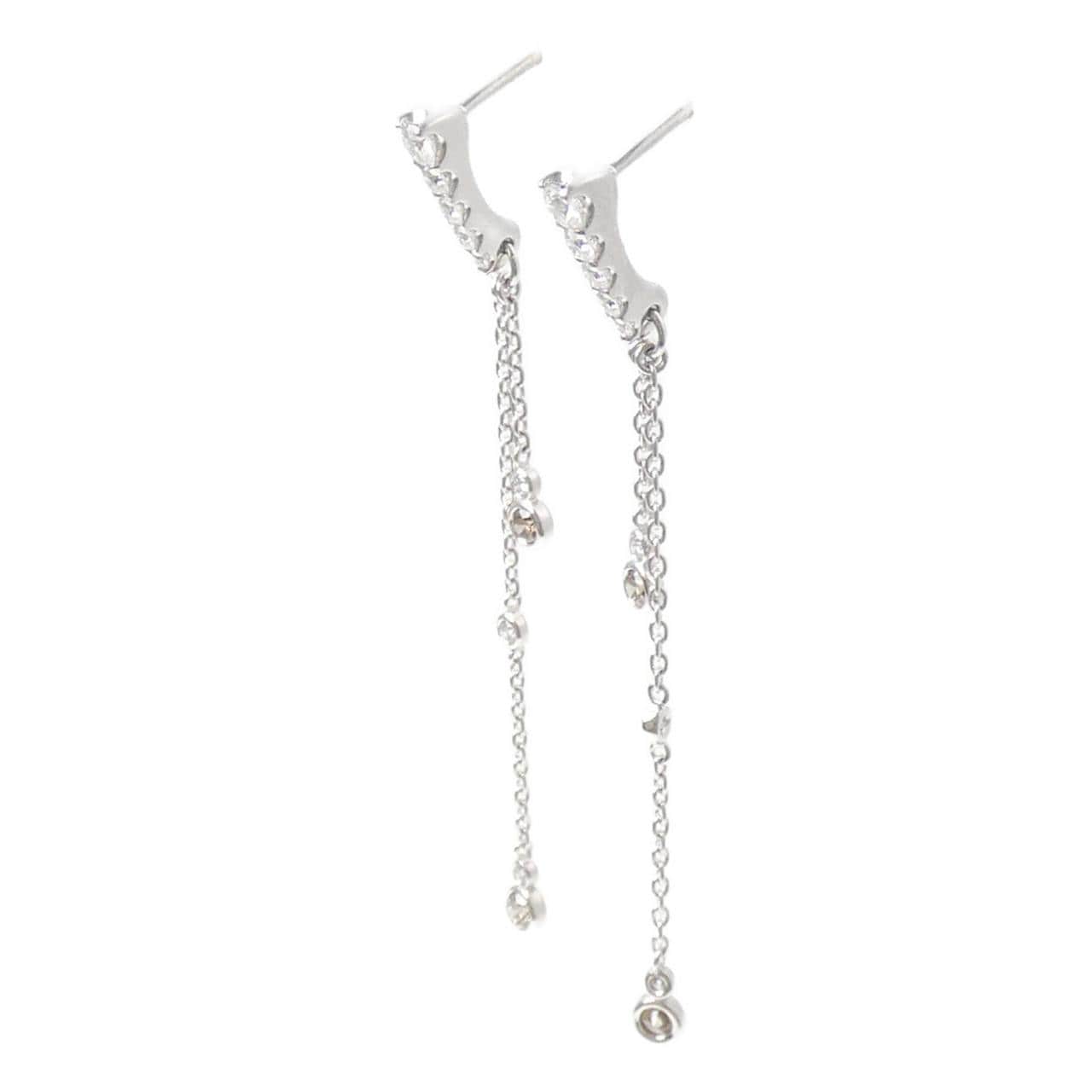 カシケイ ダイヤモンド ピアス 0.82CT