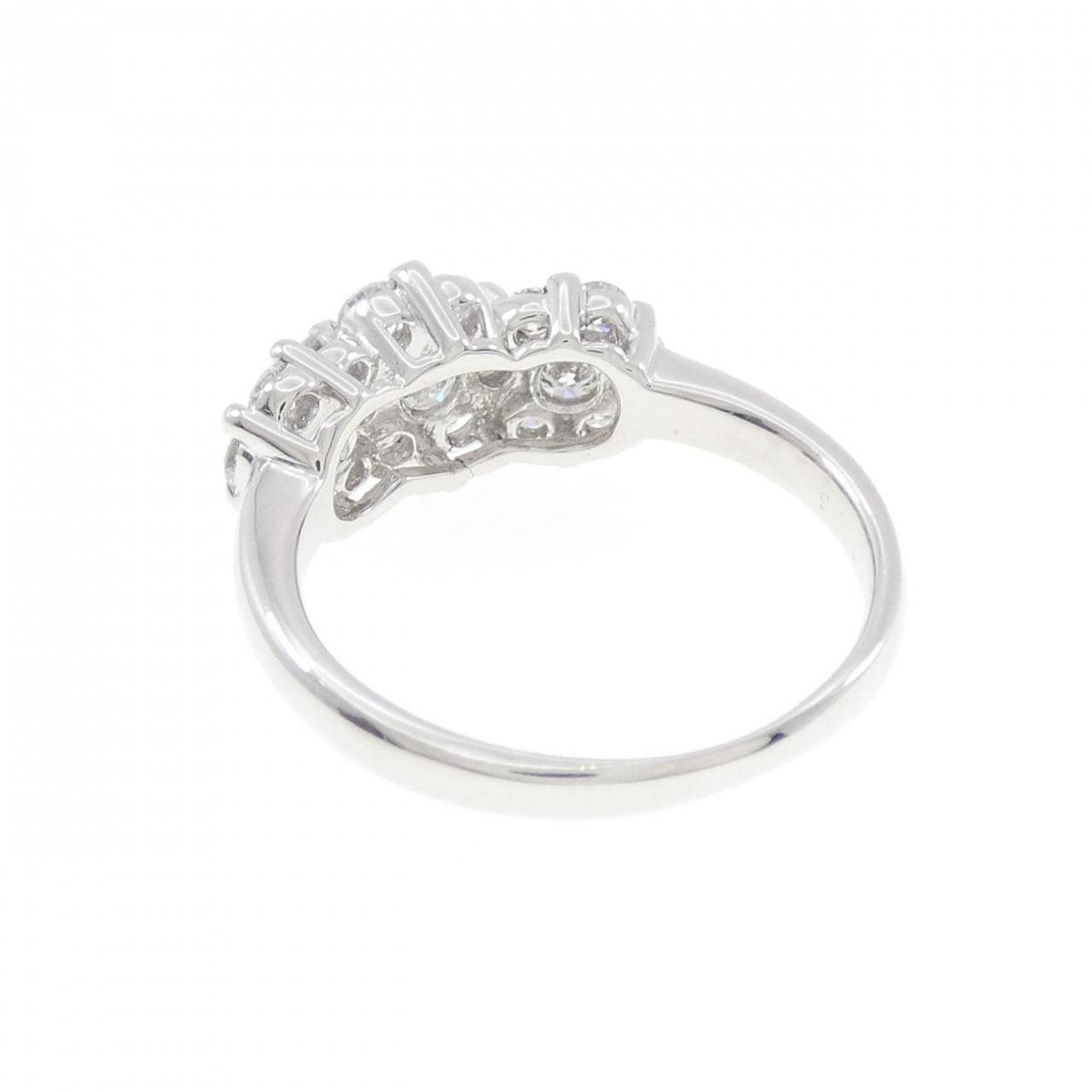 K18WG ダイヤモンド リング 1.03CT