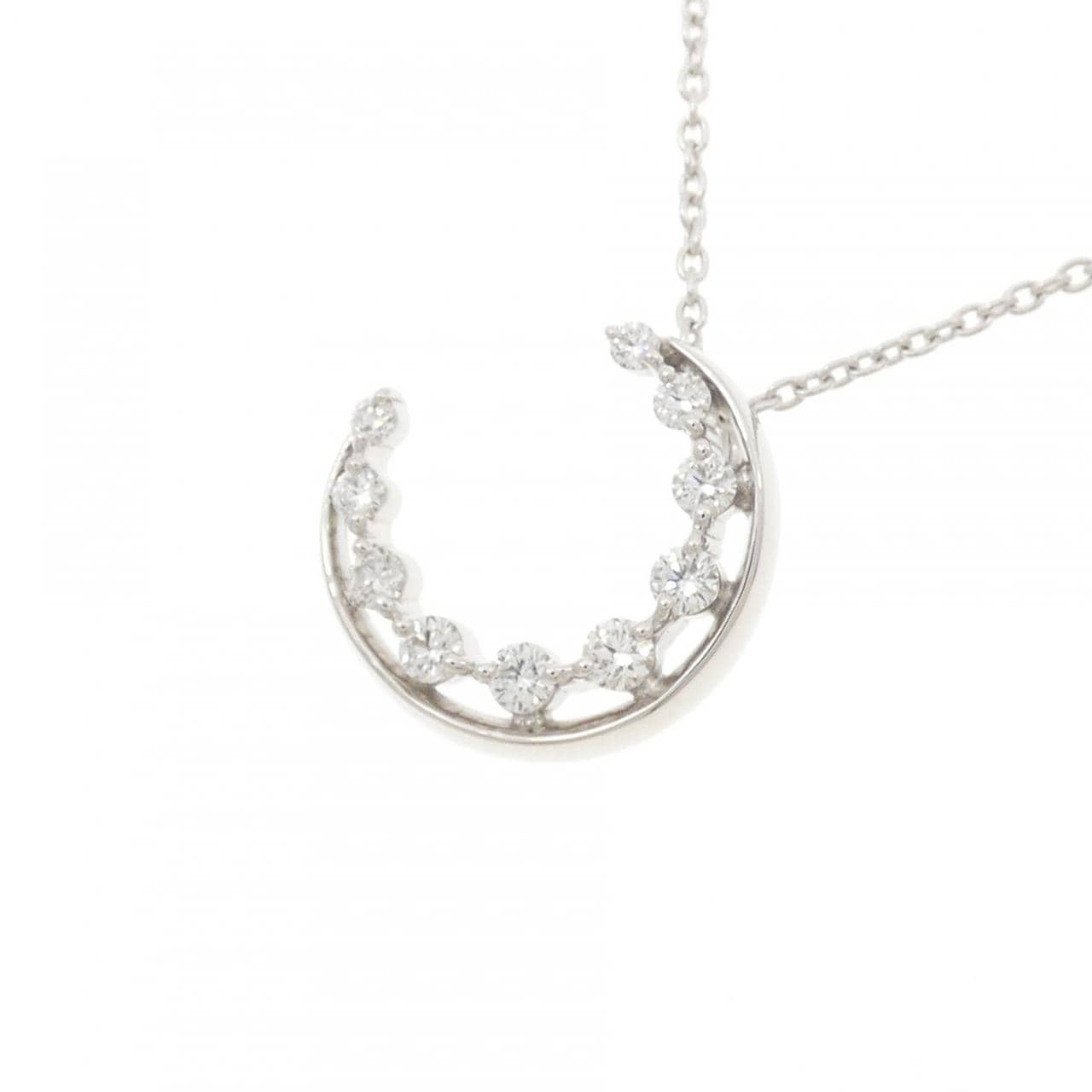 スタージュエリー ダイヤモンド ネックレス 0.19CT