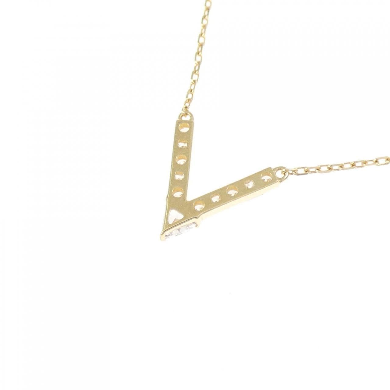 アーカー Vチェーン ネックレス 0.12CT