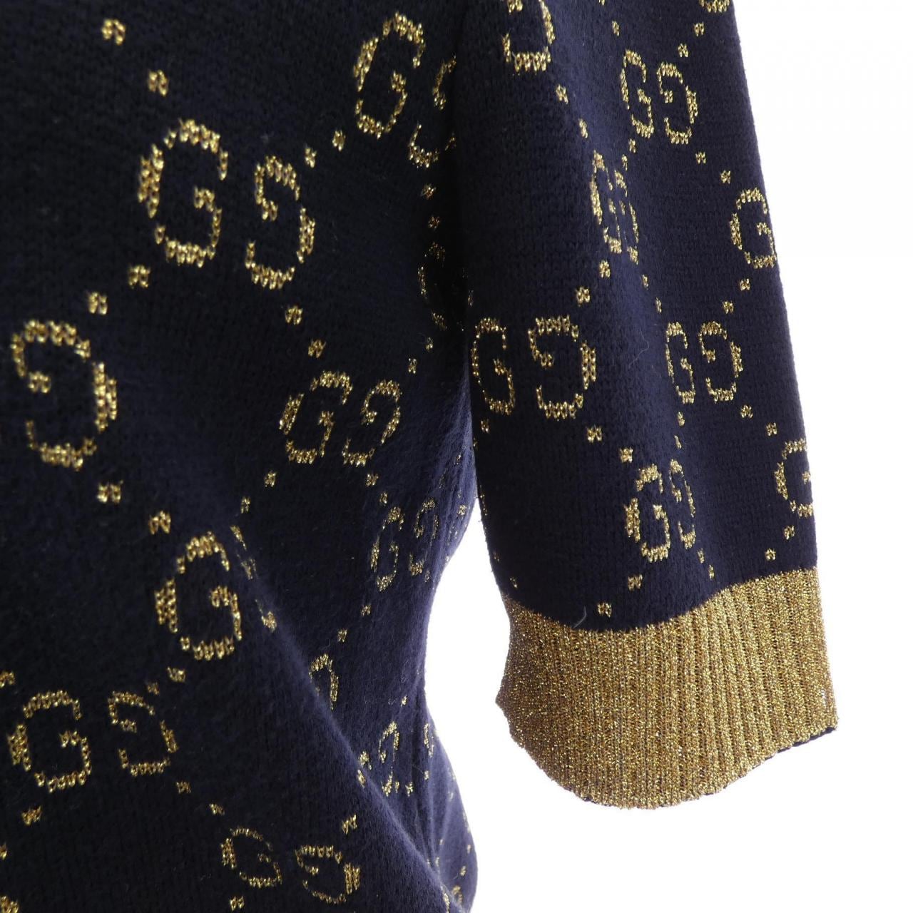グッチ GUCCI GGコットンラメ ファブリックトップス 526759-X9W83 ニット