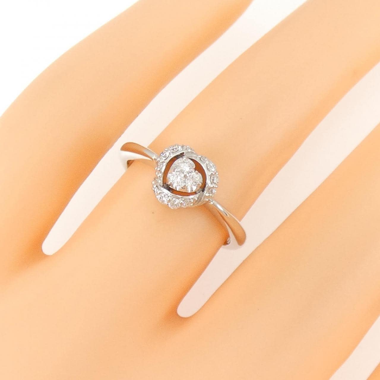 PONTE VECCHIO Rose Diamond Ring 0.14CT