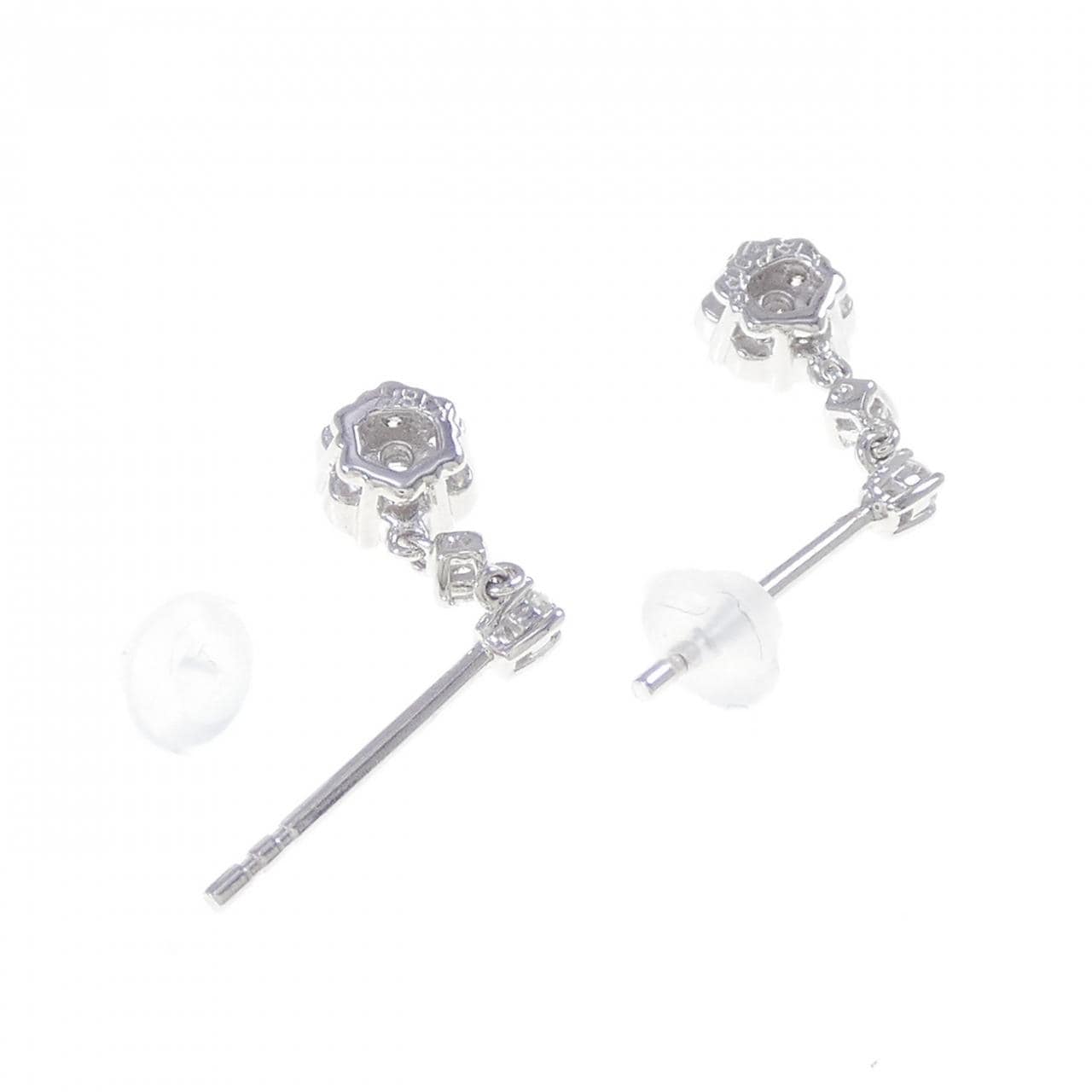 ポンテヴェキオ ダイヤモンド ピアス 0.36CT