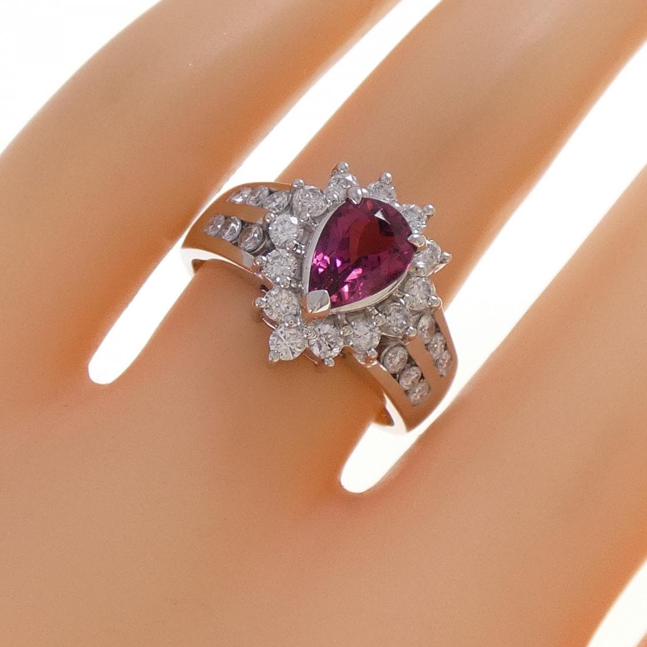 PT900 トルマリン リング 1.01CT