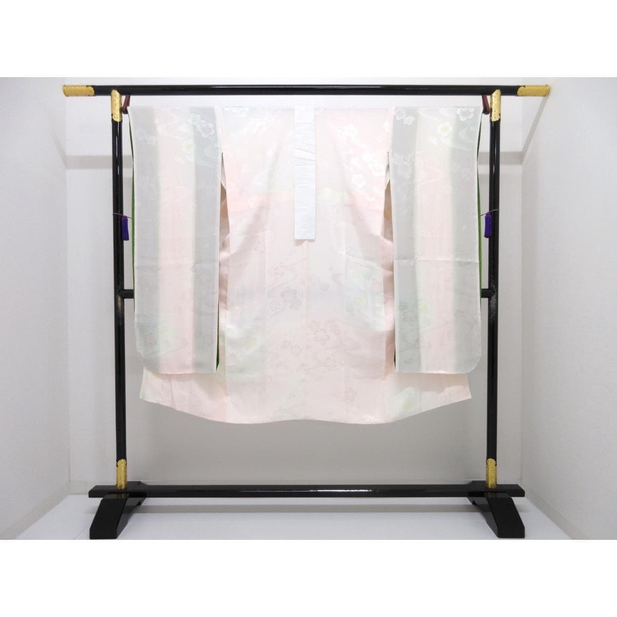 長襦袢　振袖　ボカシ染