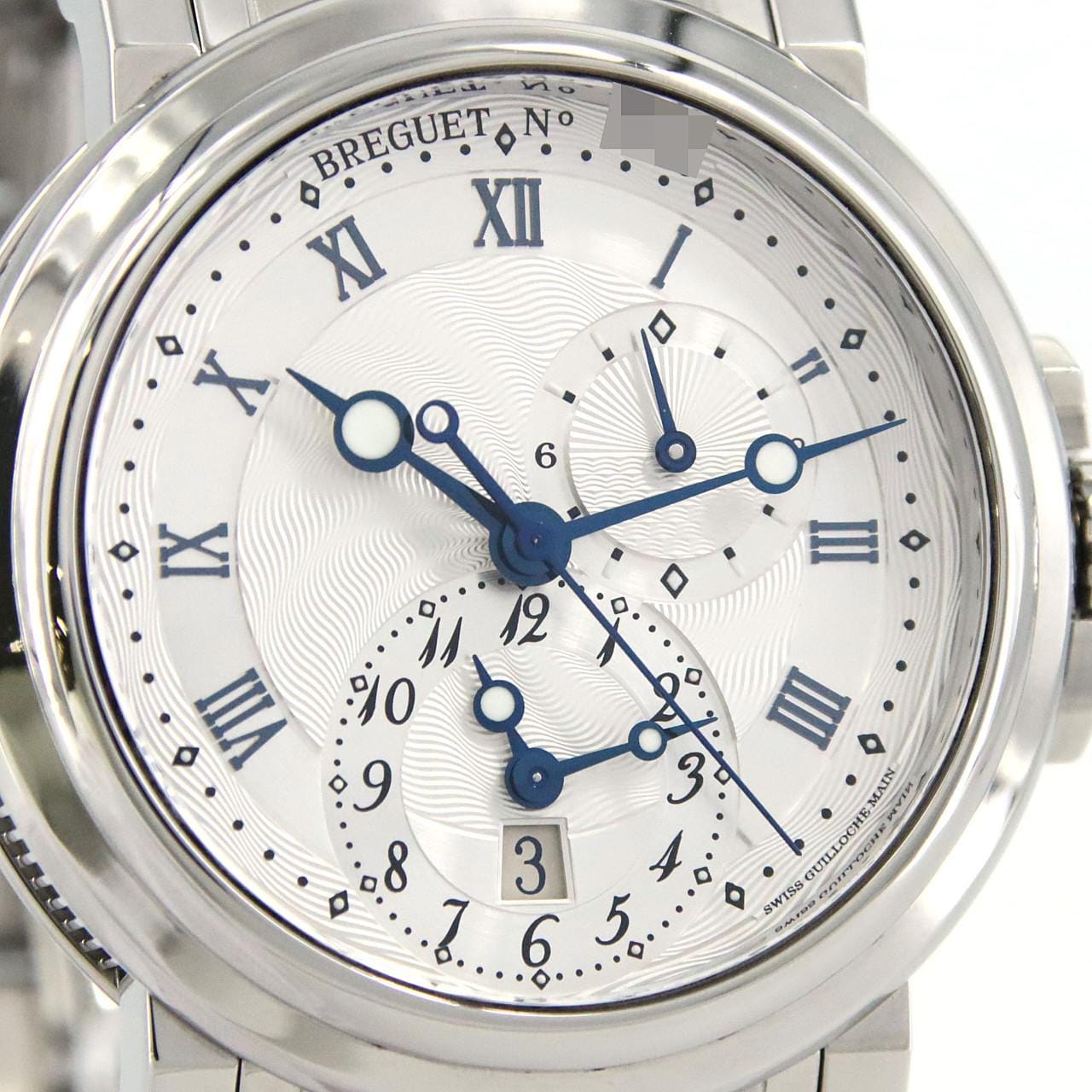 宝玑 Marine GMT 5857ST/12/SZ0 SS自动上弦