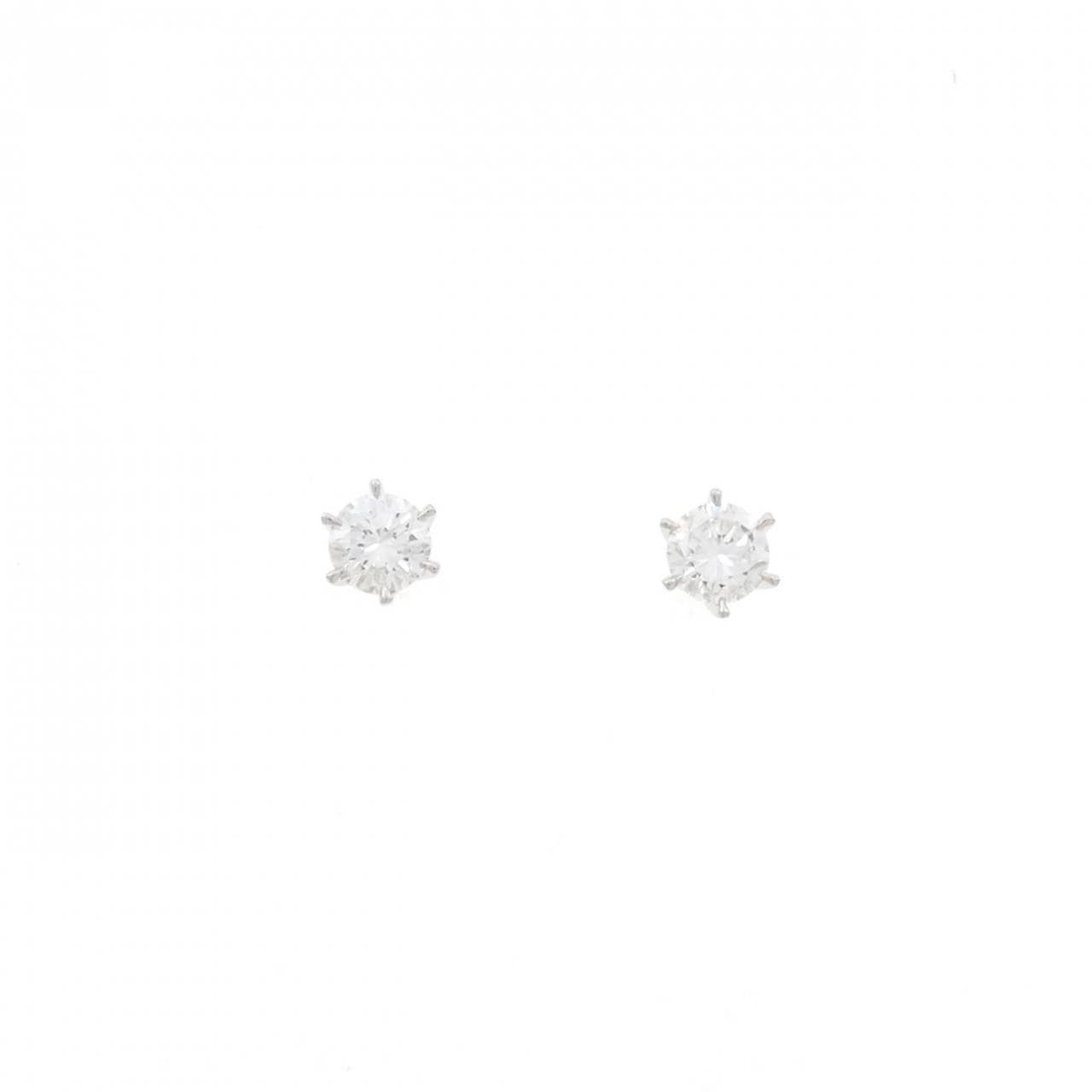 [新品] PT900钻石耳环 0.309CT 0.308CT E SI1 好