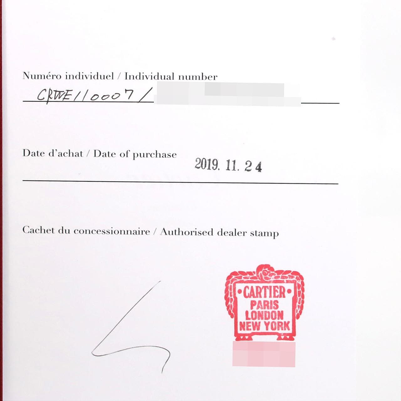 カルティエ タンクフランセーズMM･11P WE110007 SS クォーツ