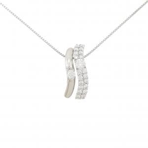 ギンザ タナカ ダイヤモンド ネックレス 0.804CT