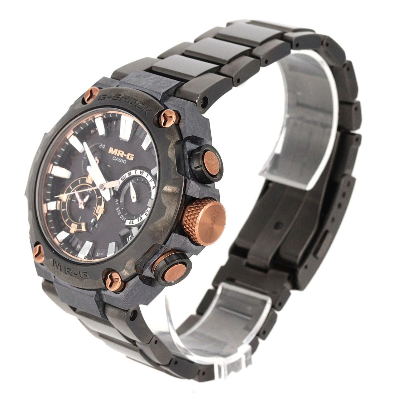 カシオ G-SHOCK･MR-G 電波時計 重力丸･燦 LIMITED MRG-B2000JS-1AJR TI ソーラークォーツ