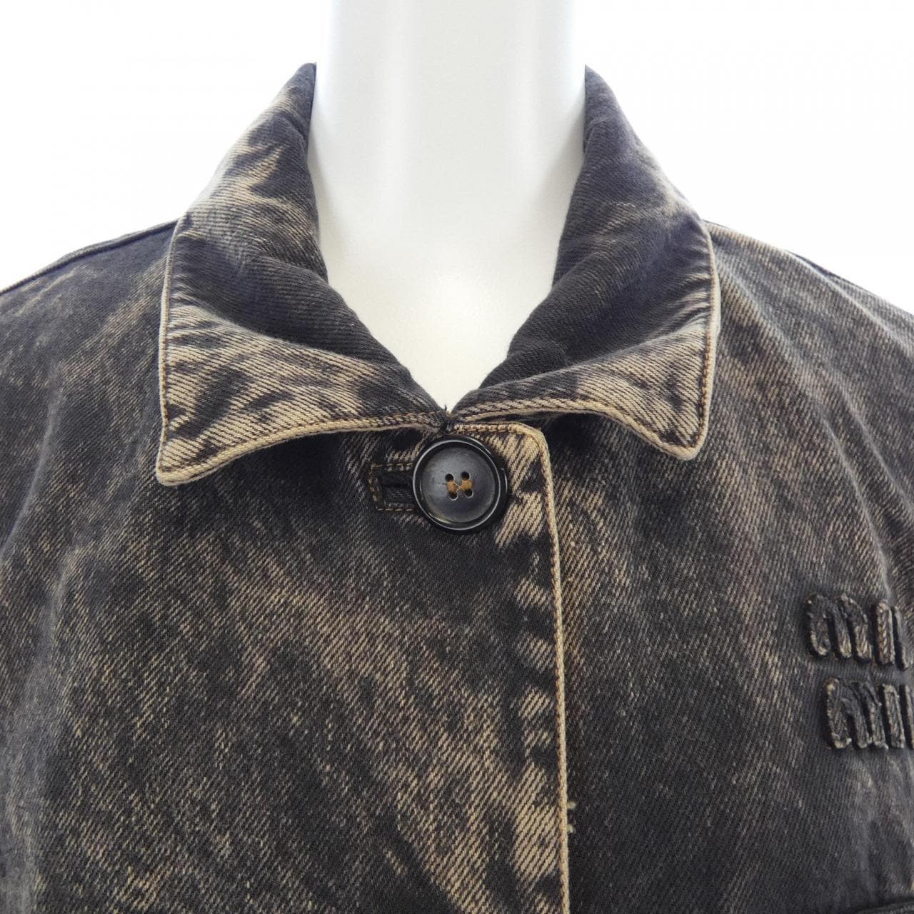 ミュウミュウ MIU MIU GWB174 S231 121H デニムジャケット