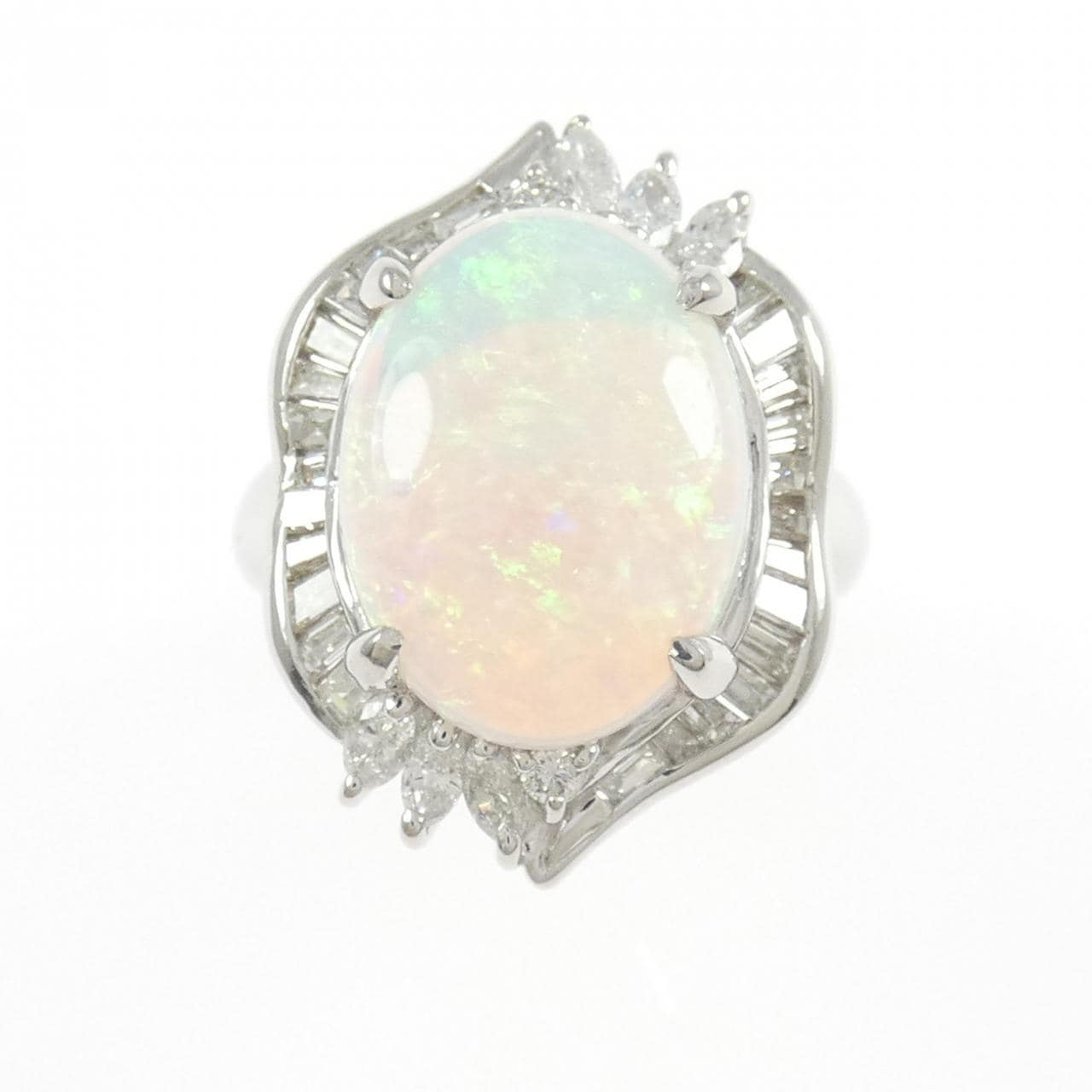 PT900 オパール リング 4.09CT