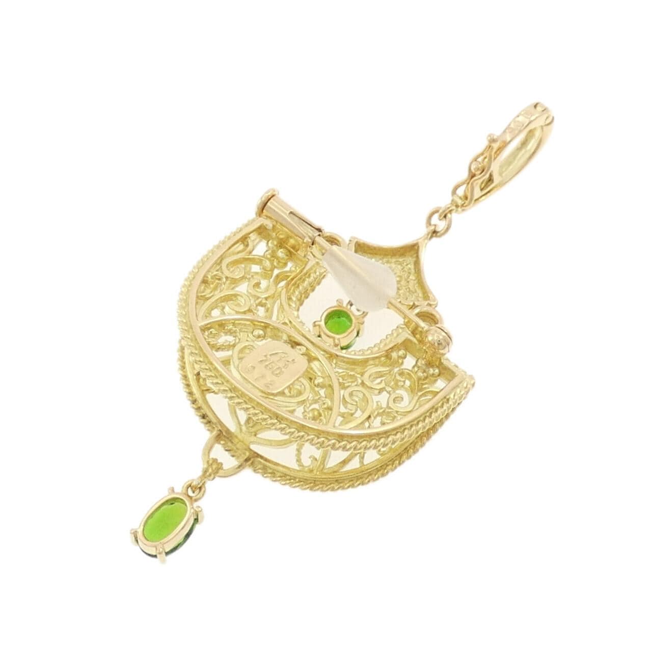 池田啓子 ダイオプサイト ペンダント 0.72CT