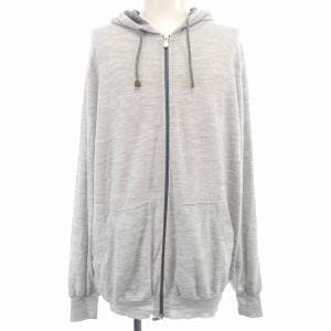 【美品】Brunello Cucinelli ダブルジップブルゾン グレー　極上 美品】Brunello Cucinelli ダブルジップブルゾン グレー 極上
