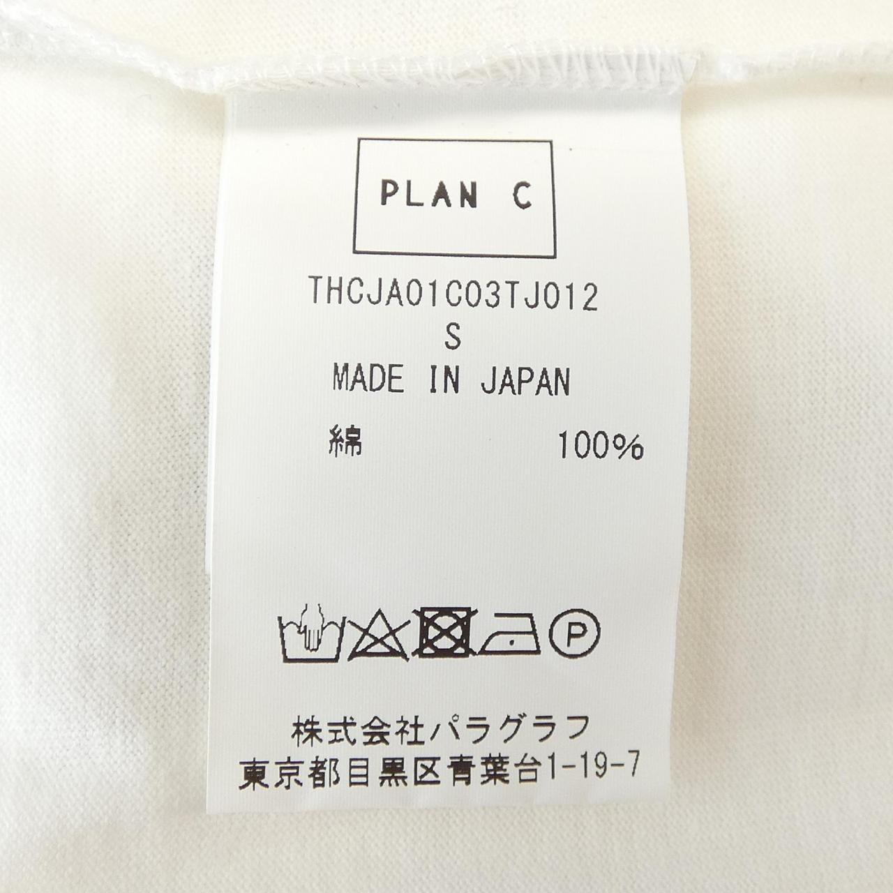 プランシー PLAN C Tシャツ