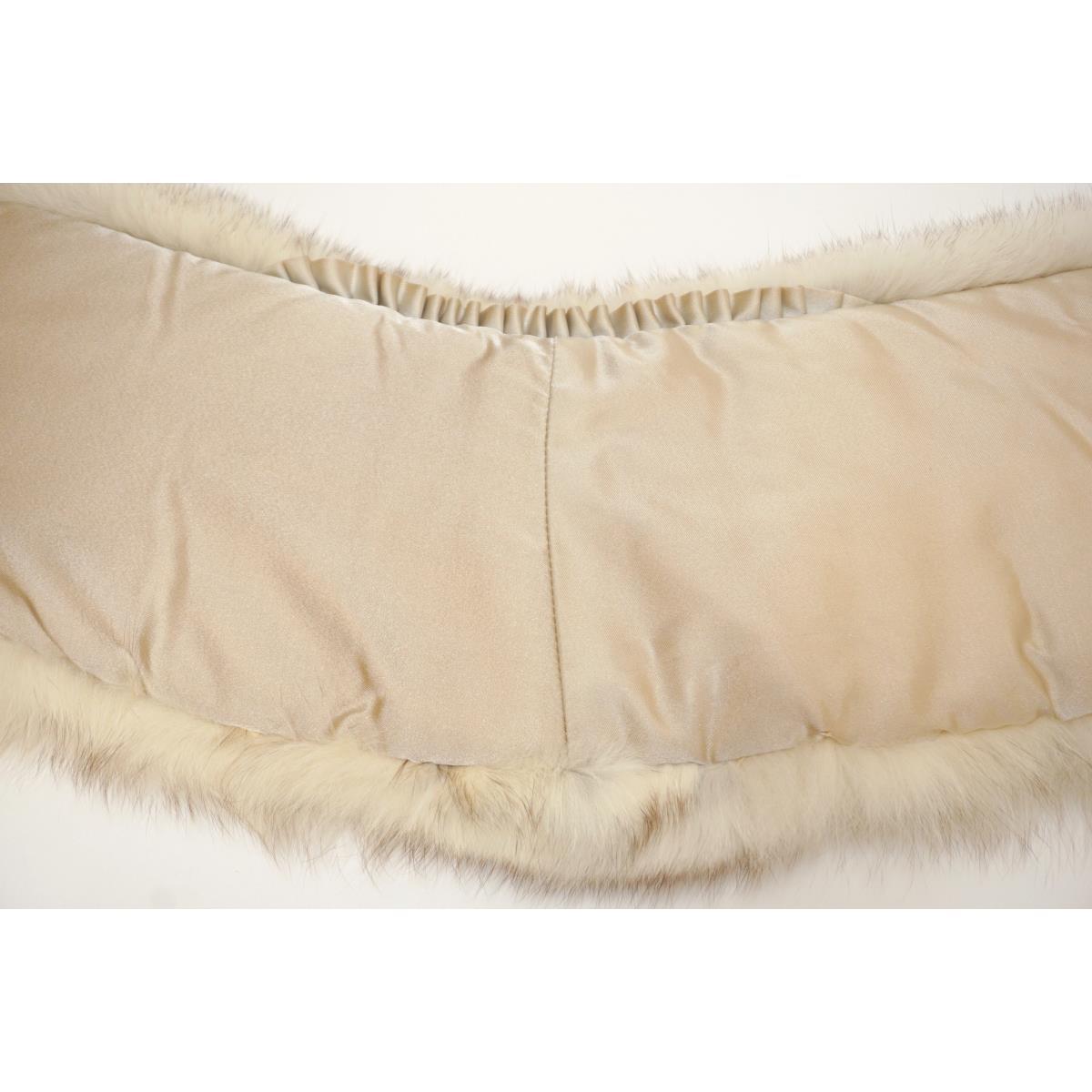 毛皮ストール　ブルーＦＯＸ