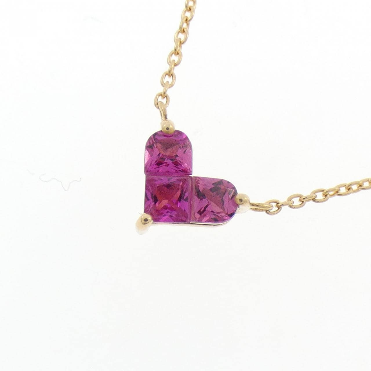 スタージュエリー ミステリアスハート ネックレス 0.32CT