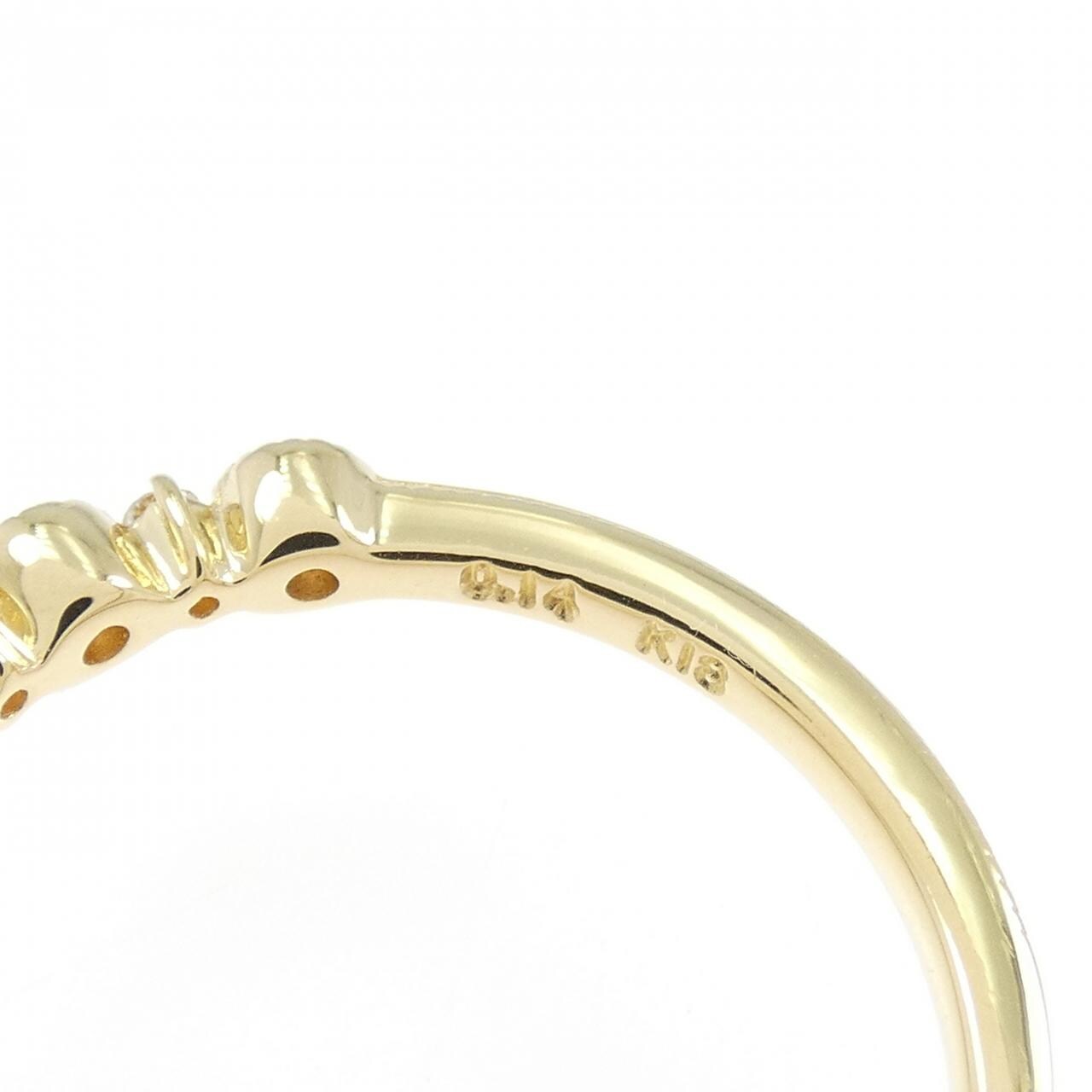 アガット ダイヤモンド リング 0.14CT