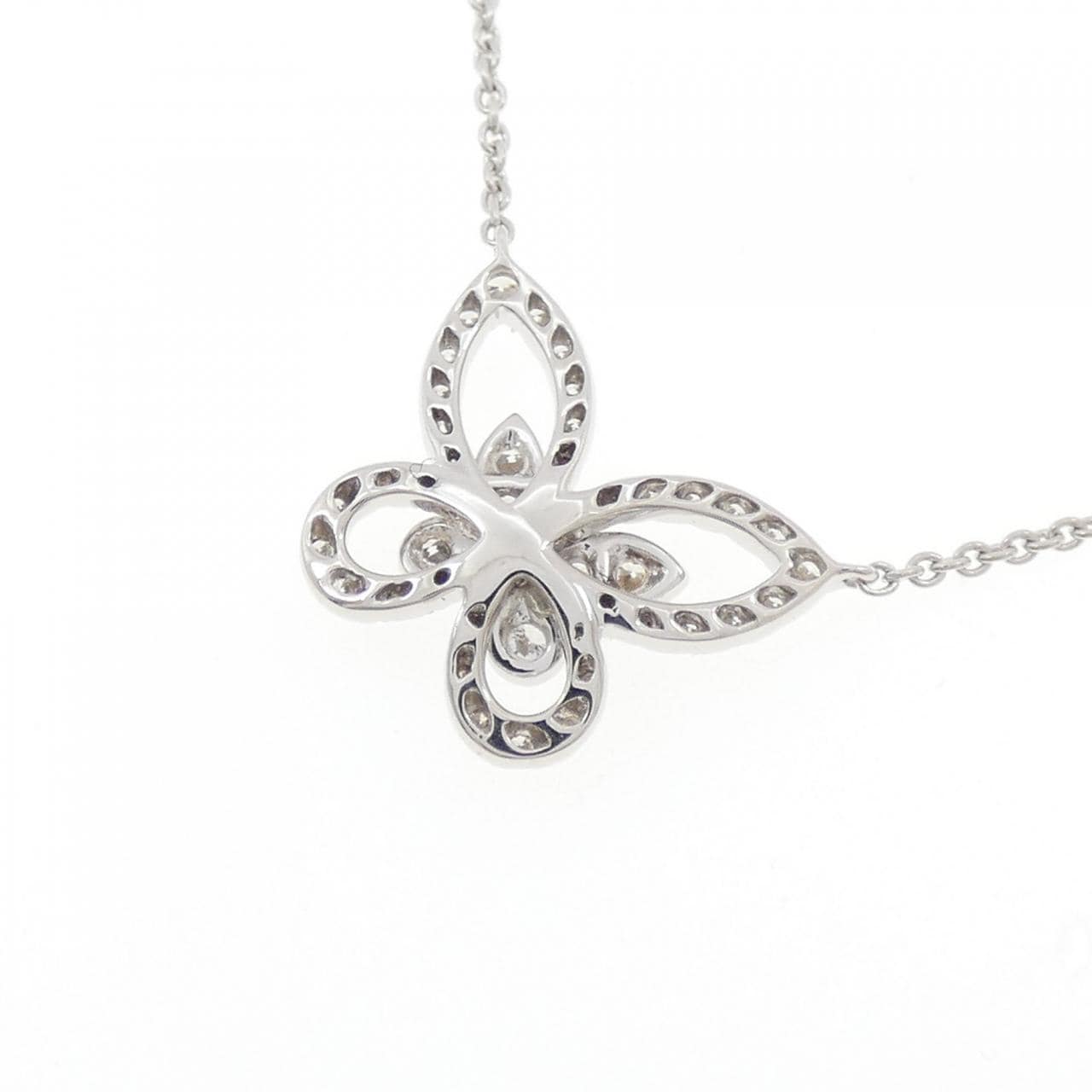 グラフ バタフライシルエット ミニ ネックレス