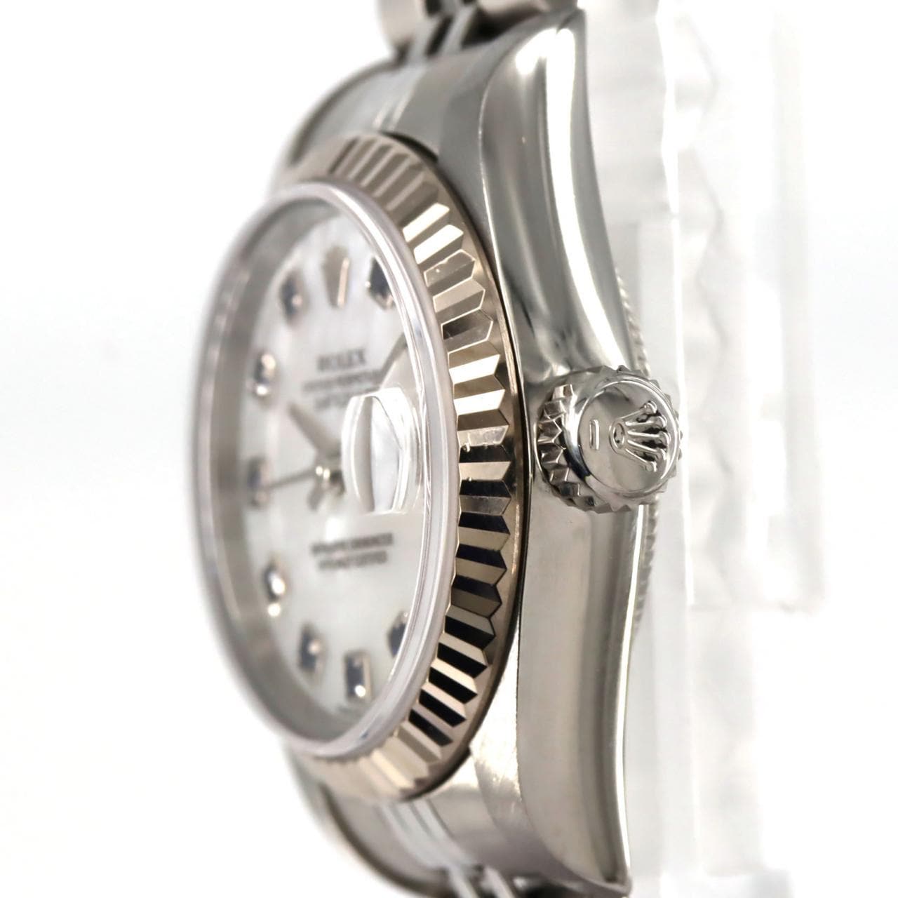 ロレックス デイトジャスト 79174NGS SSxWG 自動巻 F番