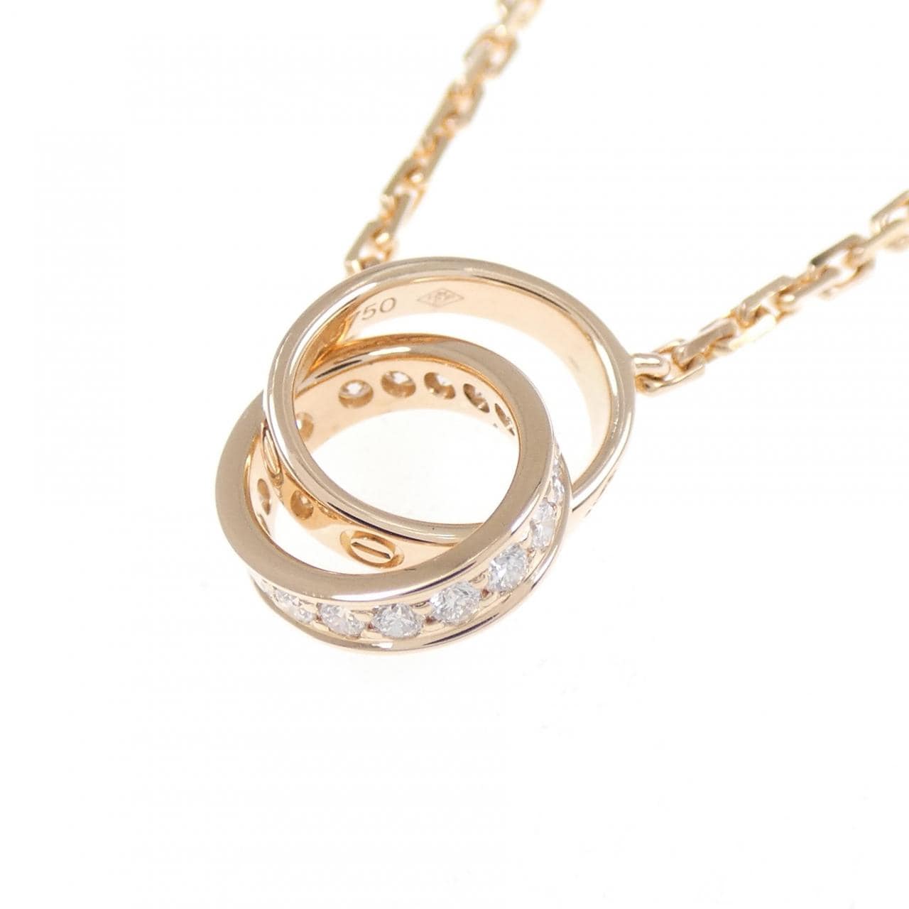 カルティエ ベビーラブ ネックレス