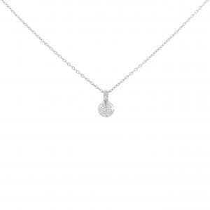 PT900/PT850 ソリティア ダイヤモンド ネックレス 0.400CT